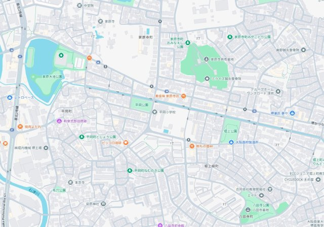 堺市西区堀上緑町　第2期　新築一戸建ての地図
