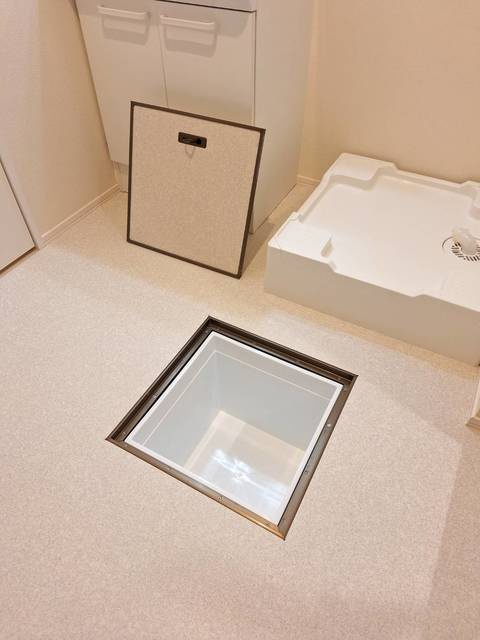 Clifton K（クリフトン ケイ）の収納|脱衣所内床下収納