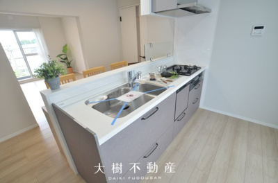 【キッチン】 | 東建ニューハイツ海老名13号棟　4階3LDK　リフォーム済み