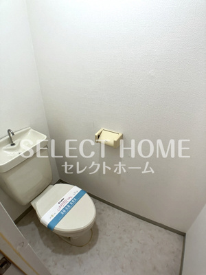 【トイレ】 | サンビレッジＣ棟 | 清潔感のあるトイレです