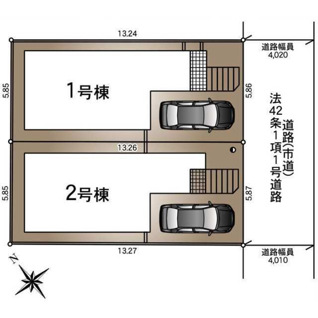 【区画図】