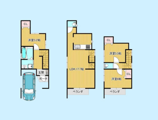 【間取り】 | 世田谷区船橋7丁目