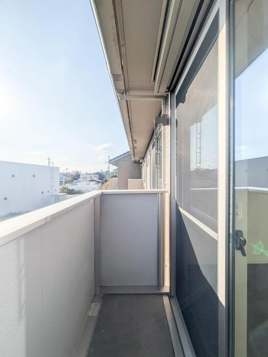 セジュールプレリーのバルコニー