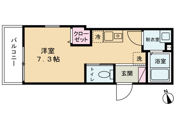 ヴィラセゾン船橋本町Ⅱの居間・リビング