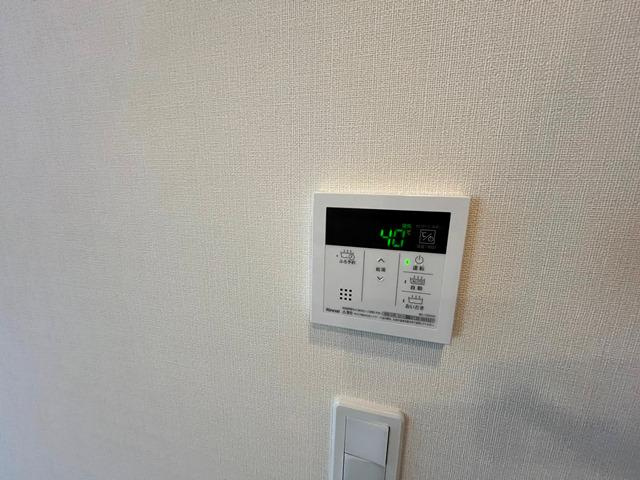 仮）夜臼6丁目新築アパートの設備|給湯器リモコン（イメージ）