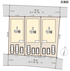 リーブルガーデン西原町幸地の区画図