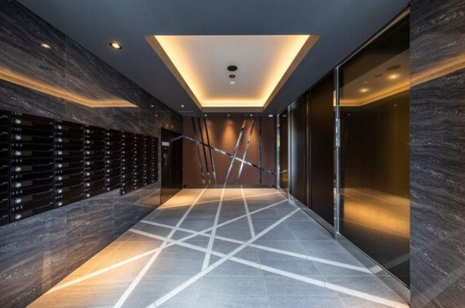 S-RESIDENCE浄心Eastのエントランス