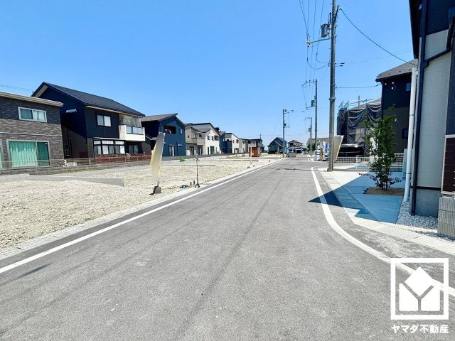 大津市雄琴５丁目　2期　2号棟の前面道路含む現地写真|5月19日　現地写真更新