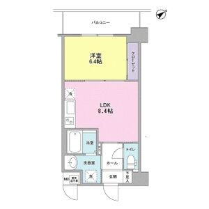 【間取り】 | シティーコート大小路Ⅱ