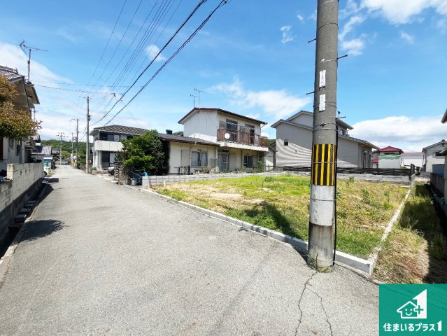 姫路市勝原区宮田　第2期　新築一戸建ての前面道路含む現地写真|周辺は落ち着いた街並みの住宅地！子育てがしやすい住環境です！まだ未完成ですが、現地でしかわからない事もございます。是非一度ご覧ください。