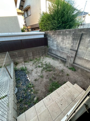ドミール芦屋のバルコニー