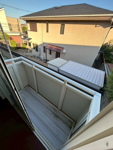 ドミール芦屋のバルコニー