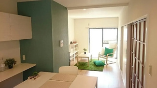 【居間・リビング】 | メゾンワタナベ | 他のお部屋の写真です。家具はイメージです。