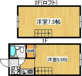 グレースコーポⅡの間取り