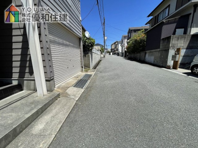 【前面道路含む現地写真】 | 中古戸建　明石市松が丘１丁目