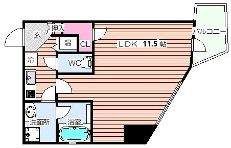 【間取り】 | レジデンス本町