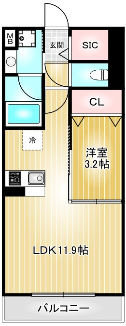 ポルタニグラ千種|名古屋市の賃貸ならMy賃貸の間取り|ポルタニグラ千種