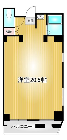 チサンマンション錦第2｜名古屋市の賃貸ならMy賃貸の間取り|チサンマンション錦第2
