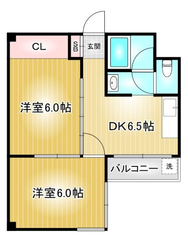 第7スカイパレス❘名古屋市の賃貸ならMy賃貸の間取り|第7スカイパレス