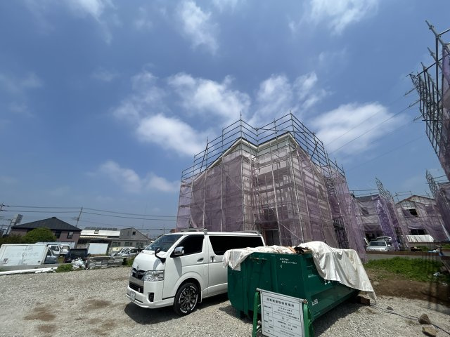 新築　前橋市富士見町時沢第12　Livele Garden.S　5号棟の外観|現地写真　2026年6月完成予定！類似物件のご内覧等、お気軽にお問合せください♪　							
　							
