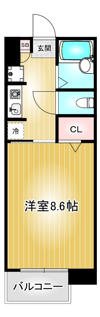 サンシャイン上前津|名古屋市の賃貸ならMy賃貸の間取り|サンシャイン上前津