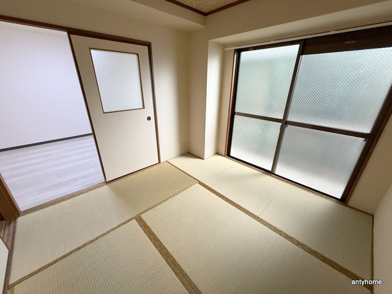 グランドハイツ大今里の寝室