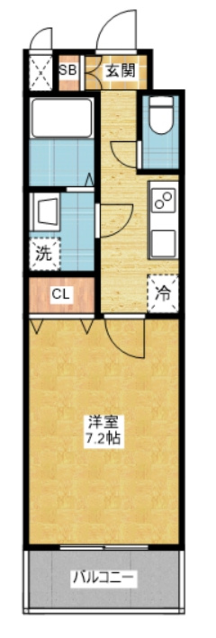 クレシェール大須|名古屋市の賃貸ならMy賃貸の間取り|クレシェール大須