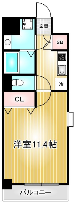 クピットガーデン千代田｜名古屋市の賃貸ならMy賃貸の間取り|クピットガーデン千代田