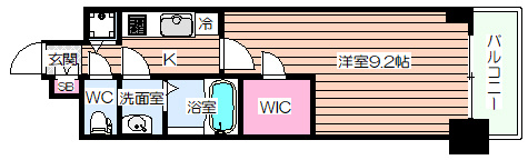 【間取り】 | プレサンス江戸堀