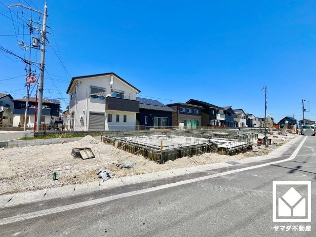 大津市雄琴５丁目　2期　5号棟の前面道路含む現地写真|5月30日　現地写真更新