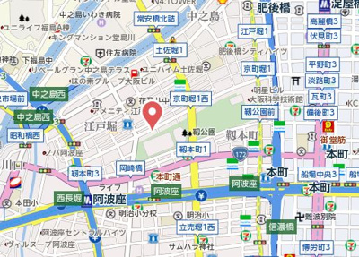 【地図】 | プレサンス京町堀