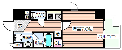 【間取り】 | ハーヴェスト京町堀