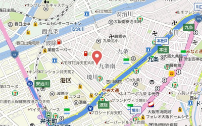 【地図】 | セレニテ九条リアン