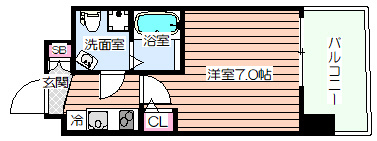 【間取り】 | セレニテ阿波座ミラク