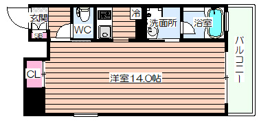 【間取り】 | グランツ西大橋