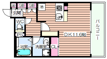 【間取り】 | KAISEI江戸堀