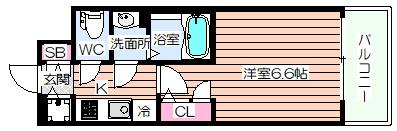 【間取り】 | エスリード阿波座パークレジデンス