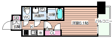 【間取り】 | エスリード阿波座パークレジデンス