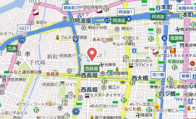 【地図】 | エステムコート大阪新町