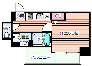 【間取り】 | アプリーレ西本町
