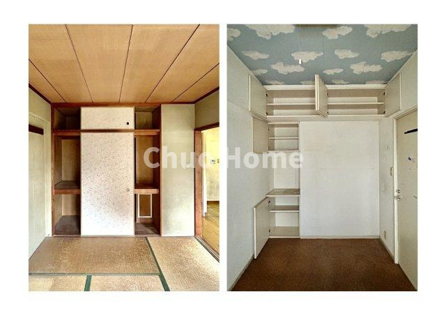 平井パーク・ホームズの収納|居室にはクローゼットを完備し、自由度の高い家具の配置が叶うシンプルな空間です。お子様の成長と必要になる子供部屋を与えるにはぴったりの間取りですね。