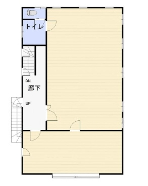 浜寺船尾町貸事務所の間取り