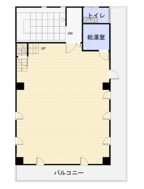 浜寺船尾町貸事務所の間取り