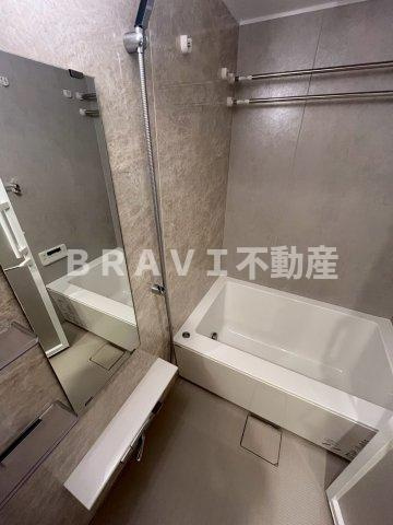 K-COURT谷町四丁目　BRAVI不動産の浴室|【K-COURT谷町四丁目】お風呂で日々の疲れを落としましょう