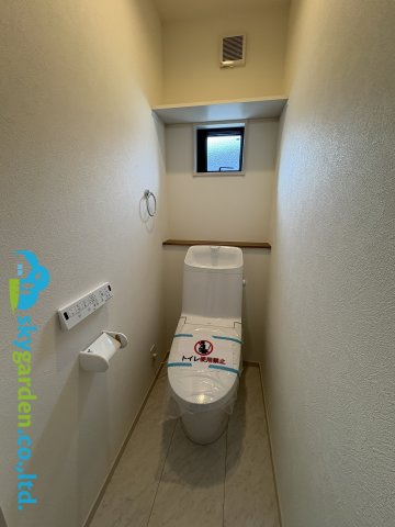 高座郡寒川町一之宮３丁目6期　新築戸建　全１棟のトイレ|2階のトイレ