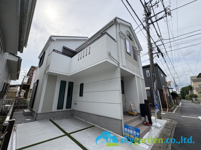 高座郡寒川町一之宮３丁目6期　新築戸建　全１棟の外観|きれいな外観です
