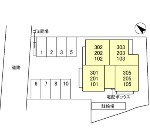 【区画図】 | サニーグリーン