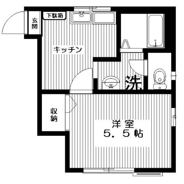 メゾン・エスポワの間取り