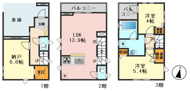 Kolet葛飾高砂#02の間取り