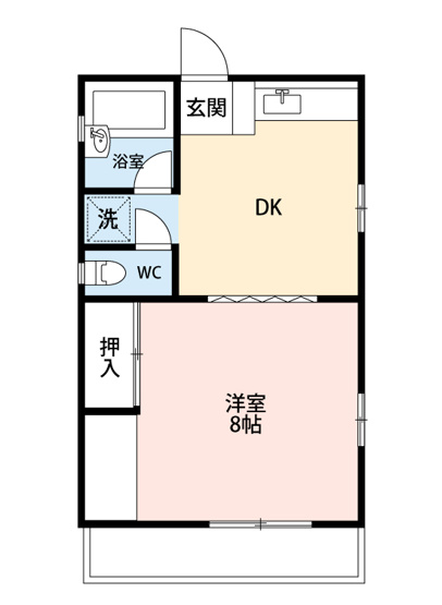 【間取り】 | 安藤アパート